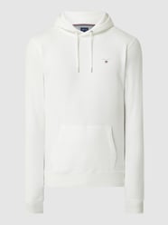 Hoodie van katoenmix van Gant Wit - 12