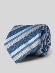Krawatte mit Label-Detail von BOSS Blau - 37