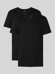 T-Shirt aus reiner Baumwolle im 2er-Pack von Christian Berg Men - 39