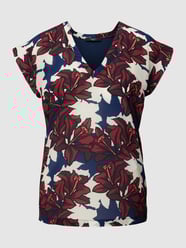 Zijden blouse met kapmouwen, model 'ZIRLO' van Weekend Max Mara Wit - 14