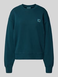 Bluza o kroju oversized z prążkowanymi wykończeniami model ‘NELSON’ od Carhartt Work In Progress - 25