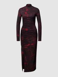 Midikleid mit Stehkragen Modell 'Neuria' von HUGO Rot - 3