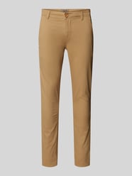 Slim Fit Hose mit Eingriff- und Gesäßtaschen Modell 'NATAN' von Blend Beige - 10