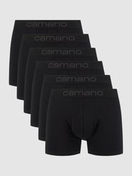 Boxershort met stretch in een set van 6 stuks van camano Grijs / zwart - 34