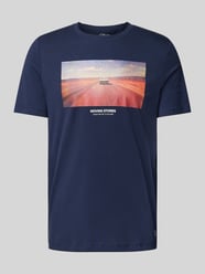 Regular fit T-shirt van puur katoen van s.Oliver RED LABEL - 21