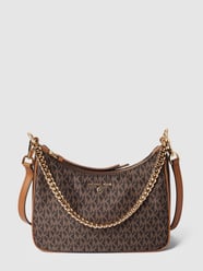 Torba saddle z logo na całej powierzchni model ‘XBODY’ od MICHAEL Michael Kors Brązowy - 1