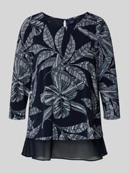Blusenshirt mit rückseitigem Schlüsselloch-Ausschnitt von Vera Mont - 12