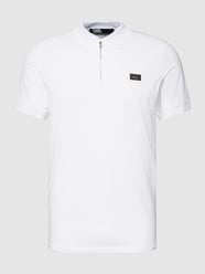 Poloshirt mit Label-Applikation von Karl Lagerfeld Weiß - 20