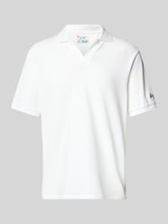 Regular fit poloshirt met V-hals, model 'CHARLES' van MC2 Saint Barth - 11