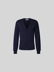 Strickjacke mit Knopfleiste von MAISON KITSUNE Blau - 2