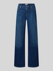 Wide Leg Jeans aus Baumwoll-Mix Modell 'AIMEE' von CAMBIO - 40