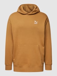 Oversized Hoodie mit Label-Stitching von PUMA PERFORMANCE Beige - 23