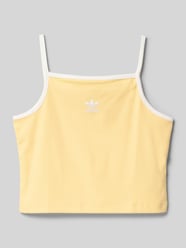Slim fit tanktop van katoenmix van adidas Originals - 30