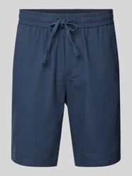 Shorts mit elastischem Bund Modell 'LINUS' von Only & Sons Blau - 39