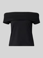 Blouseshirt in off-shoulder-design van MORE & MORE - 11