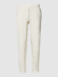 Sweatpants aus Baumwolle mit Galonstreifen von adidas Originals Weiß - 17