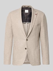 Marynarka na 2 guziki o kroju slim fit z kołnierzem z połami od ROY ROBSON - 10