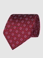 Krawatte aus reiner Seide (7,5 cm) von Eterna Rot - 5