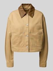 Relaxed fit broek van puur katoen, model 'KAI' van Hugo Blue Beige - 22