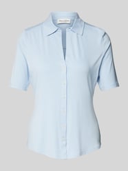 Regular Fit Jersey-Bluse mit kurzem Arm aus Viskose-Mix von Marc O'Polo - 40