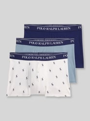 Trunks aus Baumwoll-Mix Modell 'CLSSIC TRUNK-3 PACK' von Polo Ralph Lauren Underwear - 8