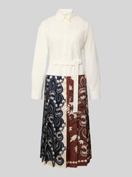 Dopasowana Sukienka koszulowa z Mieszanka bawełny Model 'ONDINA' od Weekend Max Mara - 28