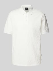 Regular Fit Poloshirt mit Strukturmuster von ARMANI EXCHANGE - 28