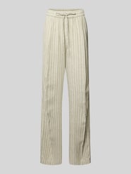 Relaxed Fit Weite Hose aus Leinen-Viskose-Mix von s.Oliver RED LABEL Beige - 13