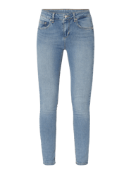 High Waist Skinny Fit Jeans von Liu Jo White - 6