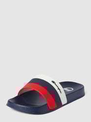 Slides mit Label-Detail Modell 'ALL AMERICANS' von CHAMPION Blau - 3