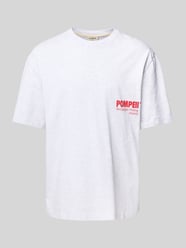 T-Shirt mit Label-Print von POMPEII BRAND - 23
