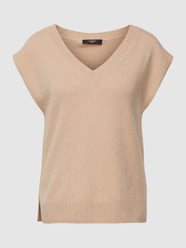 Pullunder aus Kaschmir in Strick-Optik Modell 'PACCHE' von Weekend Max Mara Braun - 26