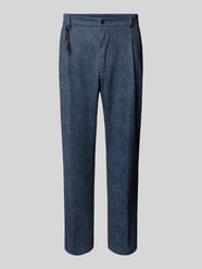 Regular Fit Bundfaltenhose mit Applikation Modell 'Olf' von CG - Club of Gents - 31