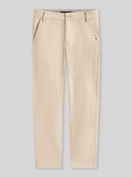Chinos o kroju regular fit z mieszanki bawełny od Tommy Hilfiger Kids - 5