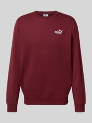Sweatshirt mit Label-Stitching von PUMA PERFORMANCE Bordeaux - 11
