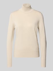 Rollkragenpullover aus Viskose-Mix von Christian Berg Woman Beige - 42