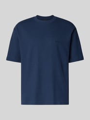 T-shirt o kroju regular fit z mieszanki bawełny Model 'TE_HIVE' od BOSS Orange - 9