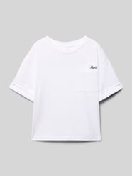 T-Shirt mit Label-Stitching von Levi’s® Kids - 41