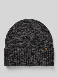 Muts in gebreide look, model 'Two' van camel active - 48