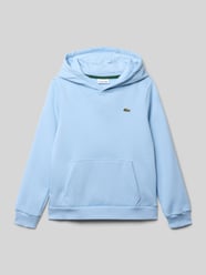 Bluza z kapturem o kroju relaxed fit z mieszanki bawełny od Lacoste - 2