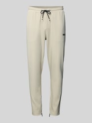 Regular Fit Sweathose mit Tunnelzug Modell 'JT_TOC' von BOSS Green Beige - 28