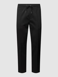 Sweatpants mit elastischem Bund Modell 'Lamont' von BOSS Schwarz - 38