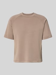 Regular Fit Pyjama-Oberteil mit Raglanärmeln von Marc O'Polo Beige - 2
