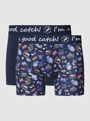 Bokserki z elastycznym paskiem z logo od A Fish Named Fred - 16
