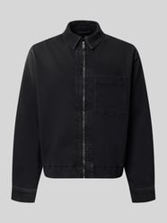 kurtka jeansowa o kroju regular fit z mieszanki bawełny model 'LUNEY BO REF' od BOSS Orange - 22