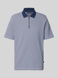 Regular Fit Poloshirt mit Reißverschluss von MAERZ Muenchen - 7