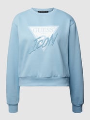 Sweatshirt mit Logo-Print Modell 'CN ICON' von Guess - 44