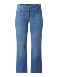 Regular Fit Cropped Jeans aus Bio-Baumwollmischung von Gerry Weber Edition Blau - 28