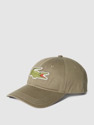 Pet met logostitching van Lacoste Groen - 38