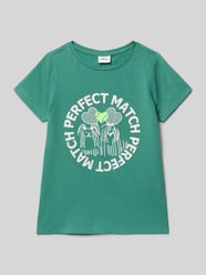 t-shirt o kroju regular fit z czystej bawełny od s.Oliver RED LABEL - 30